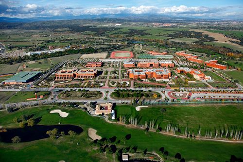 Campus de la UAX Vista general del campus de la UAX